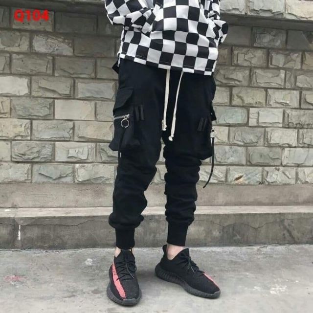 QUẦN KAKI NAM TÚI HỘP CÓ DÂY KÉO SIZE M L XL