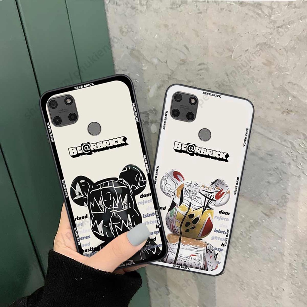 Ốp lưng điện thoại Realme C25s - C25Y elegant, gấu be@rbrick cao cấp, vỏ ốp rẻ đẹp