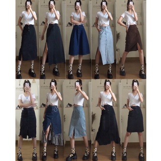 [Chốt đơn trên db/ig Nupy.2hand] Chân váy Jean 2HAND TUYỂN CHỌN [Ảnh thật 100% shop tự chụp] [New 92-95%]