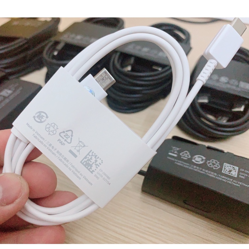 Cáp Sạc Samsung PD 25W chuẩn 2 đầu type - C