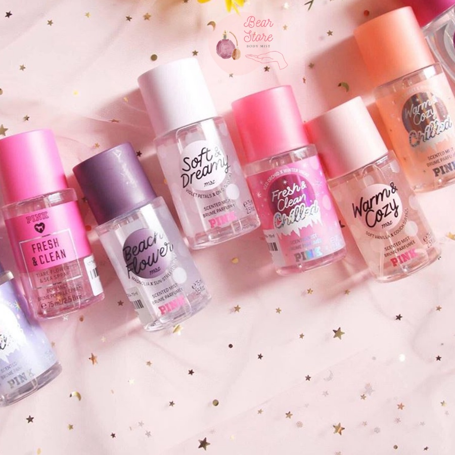 [BST Pink] Xịt Thơm Toàn Thân Nước Hoa Body Mist Victoria Secret Mùi Pink Năng Động Full Size 250ml | BigBuy360 - bigbuy360.vn