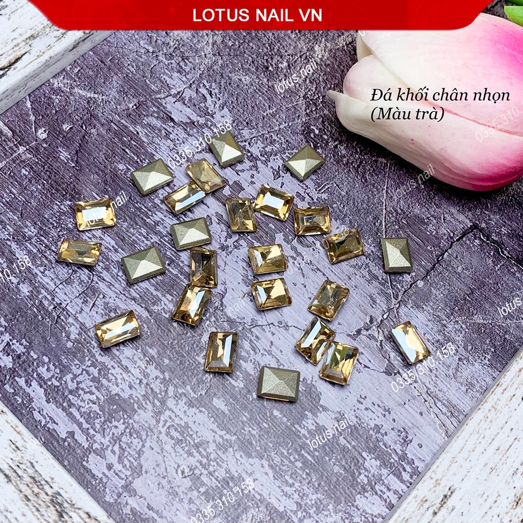 Đá khối nail, đá khối chân nhọn siêu sáng