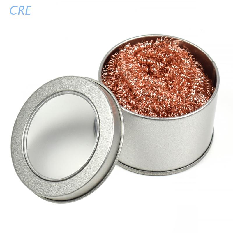 1 Dụng Cụ Vệ Sinh Đầu Hàn Sắt Kèm Giá Đỡ Dây Đồng Chuyên Dụng