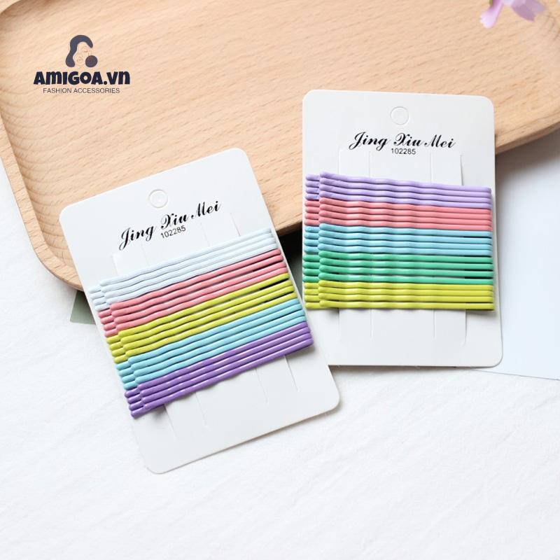 ✨✨Kẹp Tóc Thời Trang Chống Trượt Màu Kẹo Cho Nữ