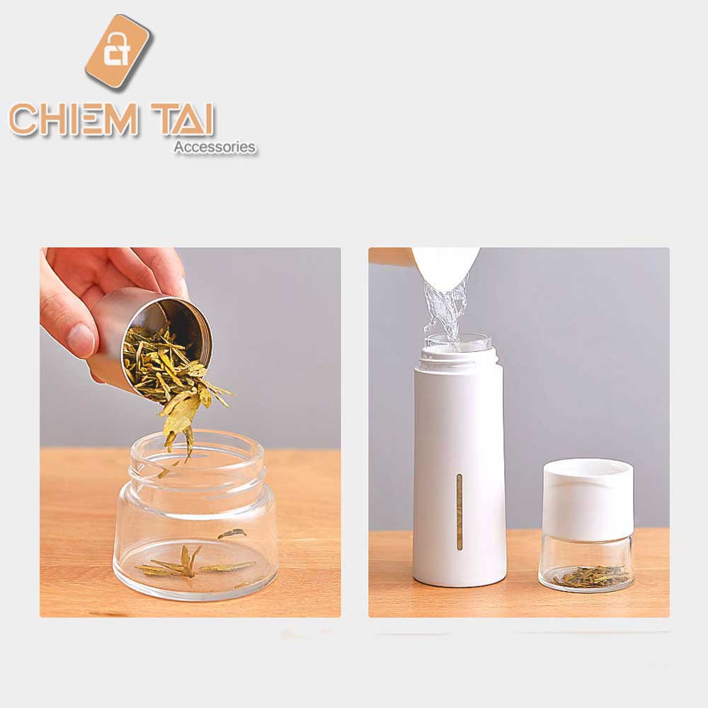 [CHIECTG15 GIẢM 15K] Bình pha trà Pinztea 300ml