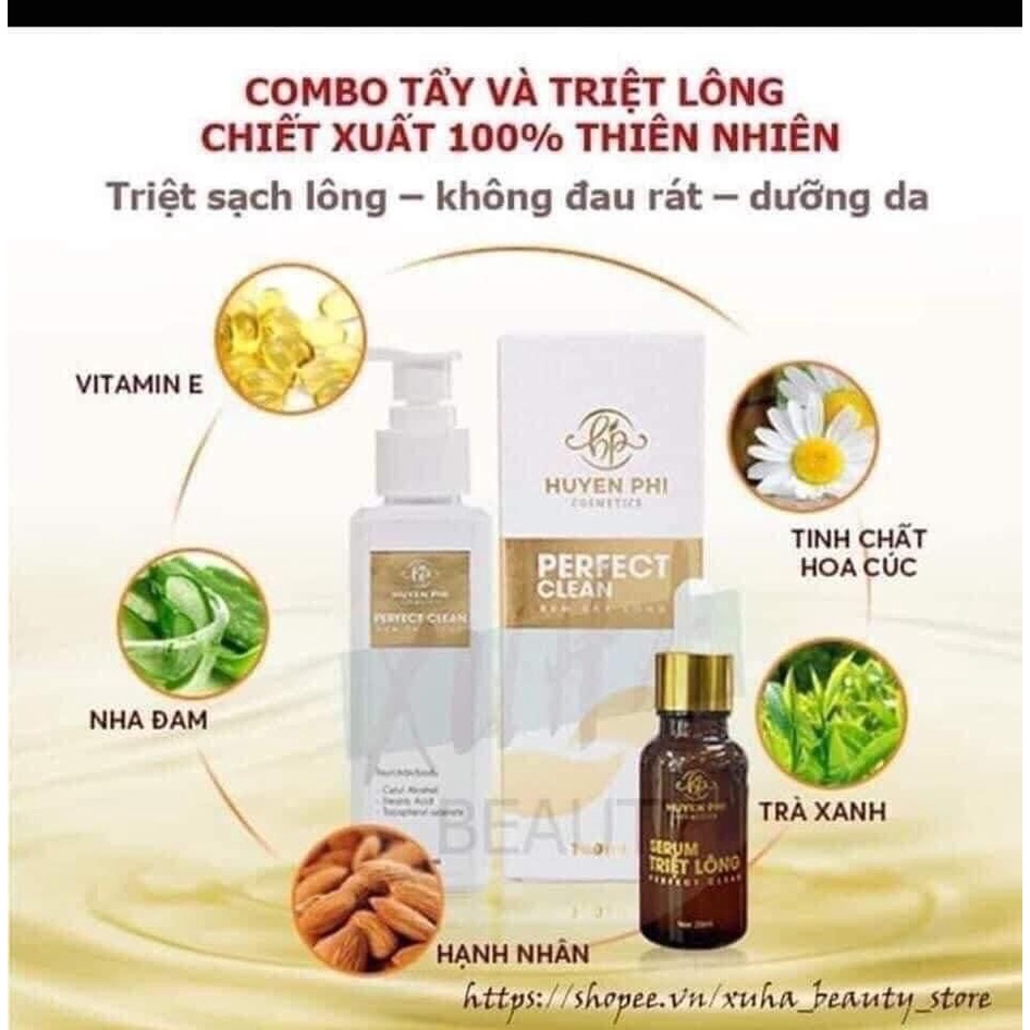 Kem Tẩy Lông Huyền Phi Cosmetics Triệt Lông Tận Gốc, Triệt Mùi Hôi Nách, Triệt lông mu, lông nách, lông bikini