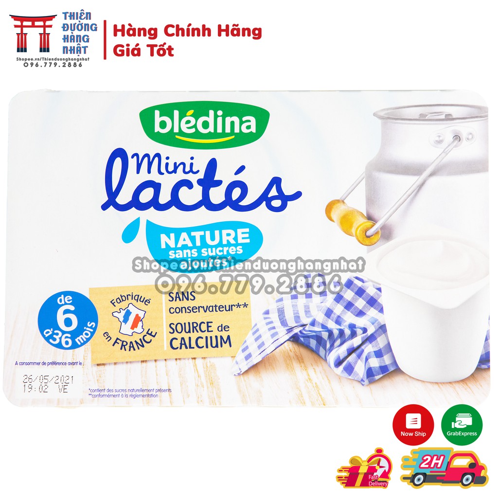 Sữa chua Bledina cho bé từ 6 tháng [Date T6 - T9/2021]