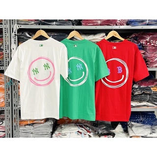 Áo MLB mặt cười hot hít ảnh thật shop chụp