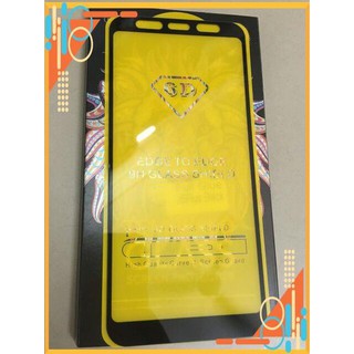 Dán full 9D glue Samsung J6 plus 2018