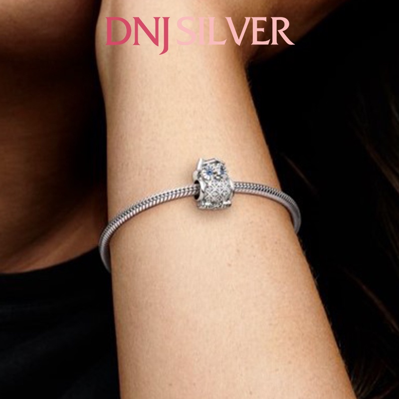 Charm bạc 925 cao cấp, hàng chuẩn bạc - Charm Owl Graduate thích hợp để mix vòng tay charm - DN195