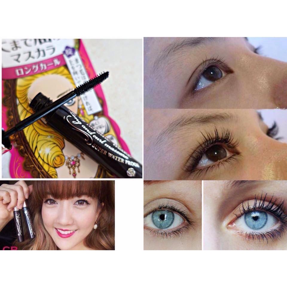Bộ Đôi Mascara+ Kẻ mắt Kiss Me Heroine Make Smooth Liquid Eyeliner