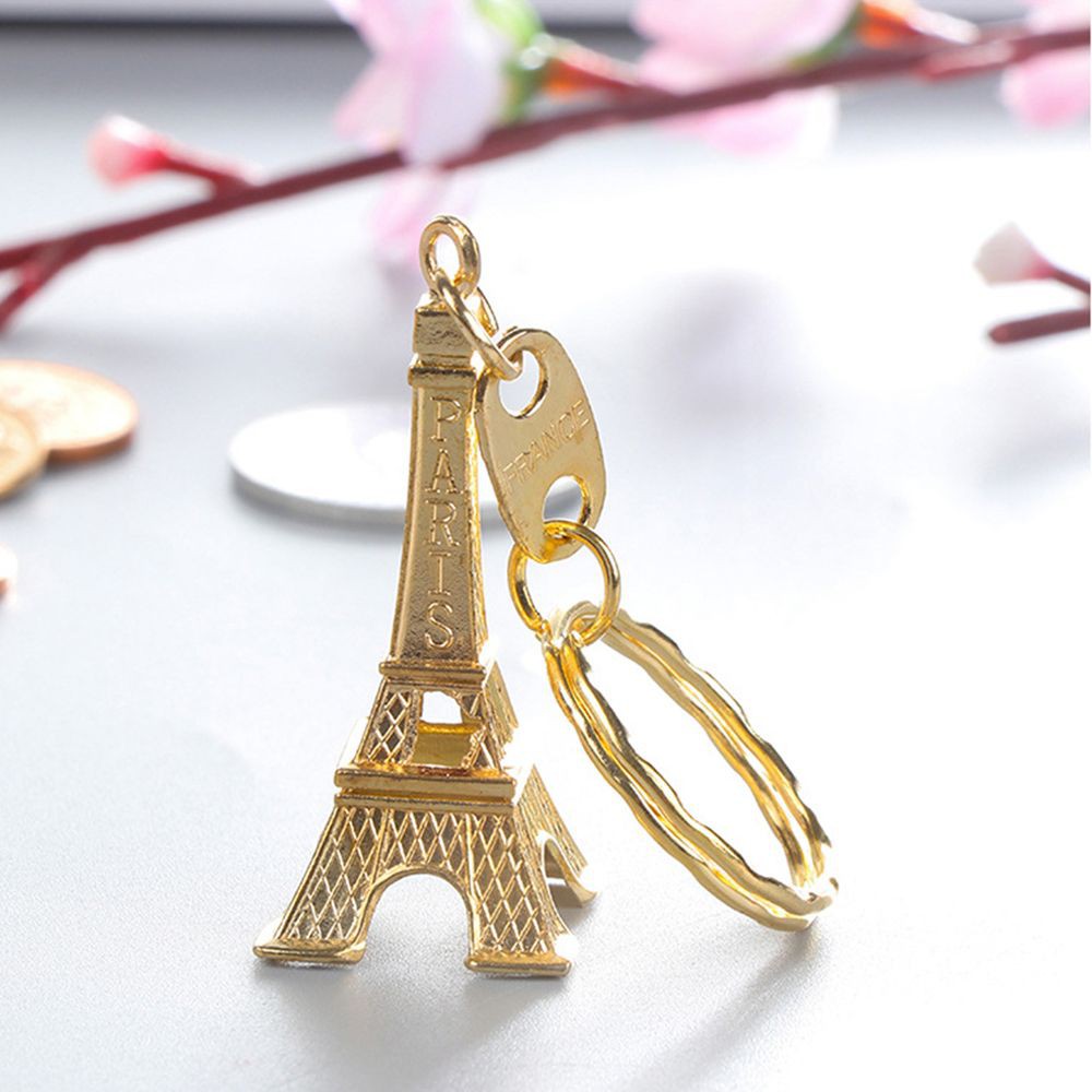 Paris Tour Decoration Ornament Ring Key Chain Eiffel Tower