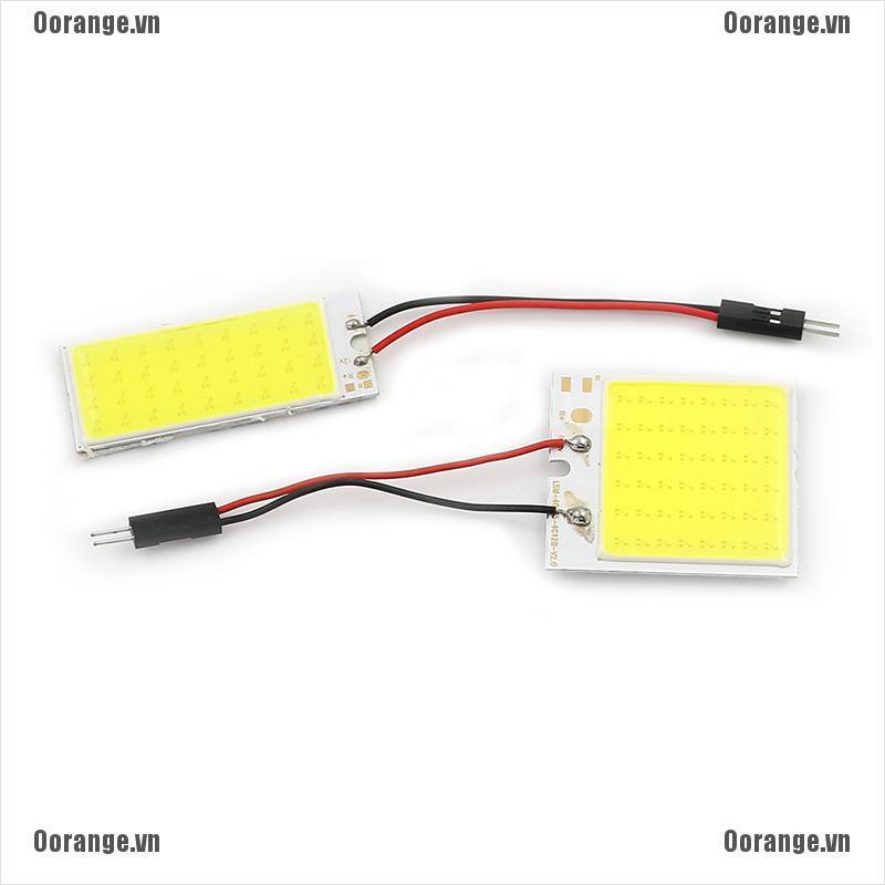 Bảng đèn led COB 36/48 Smd 12v ánh sáng trắng cao cấp cho xe ô tô tiện dụng