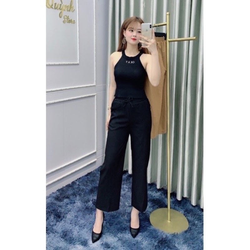 Quần Đũi LINEN ống rộng Quần đũi ống suông hàng đẹp