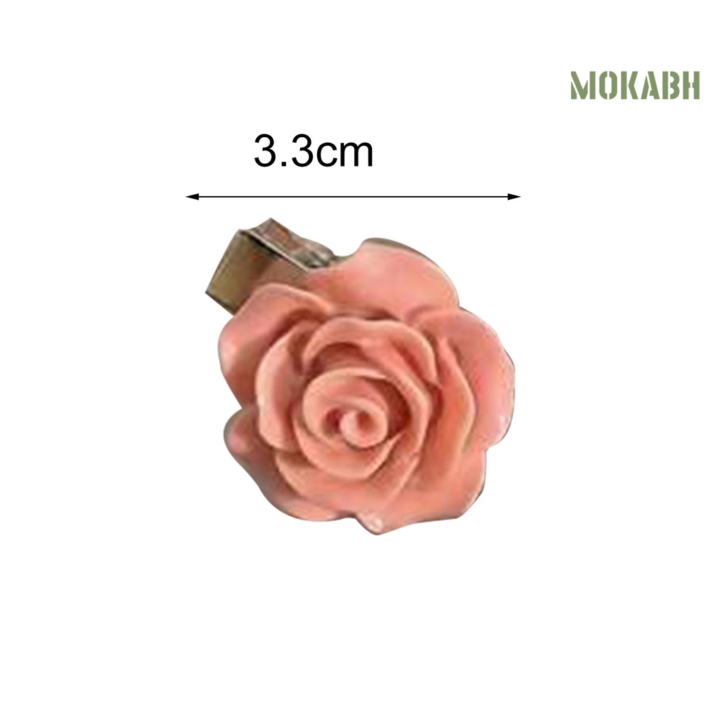 1 Kẹp Tóc Hình Trái Tim Thời Trang Cho Nữ&lt; Kẹp Tóc Hình Trái Tim / Hoa Hồng / Bướm / Trái Tim Nhiều Kiểu Thanh Lịch Chống Trượt Làm Quà Tặng Cho Nữ Mùa Hè
