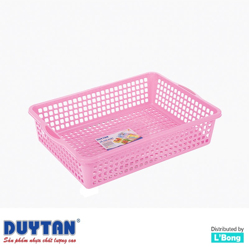 Rổ nhựa chữ nhật 3T0 (30 cm) Duy Tân