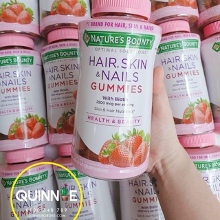HỘP IN HÌNH HAIR,SKIN,NAIL GUMMIES 230 9/2020