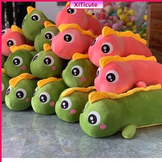 Gấu bông khủng long đuôi tim size 50cm xưởng gấu hoa bình