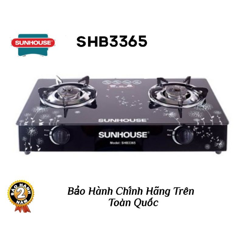 Bếp Gas Dương Kính Cao Cấp SUNHOUSE SHB3365