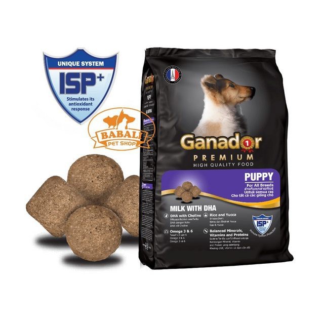 Thức ăn cho chó con Ganador puppy túi 3kg