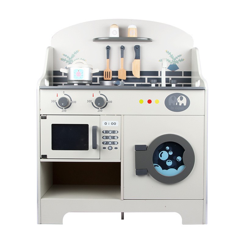 Bộ nhà bếp phong cách Nhật Bản đồ chơi gỗ cho bé