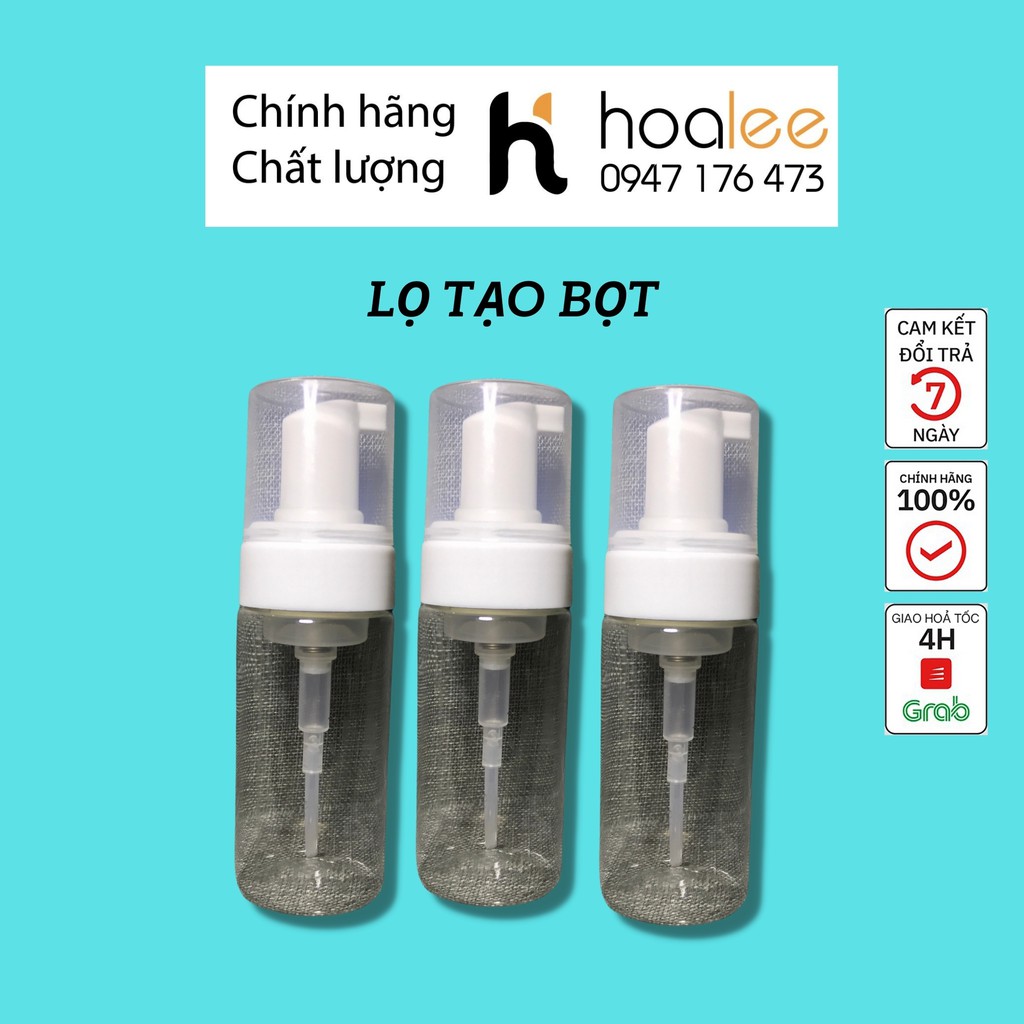 chai tạo bọt 100ml