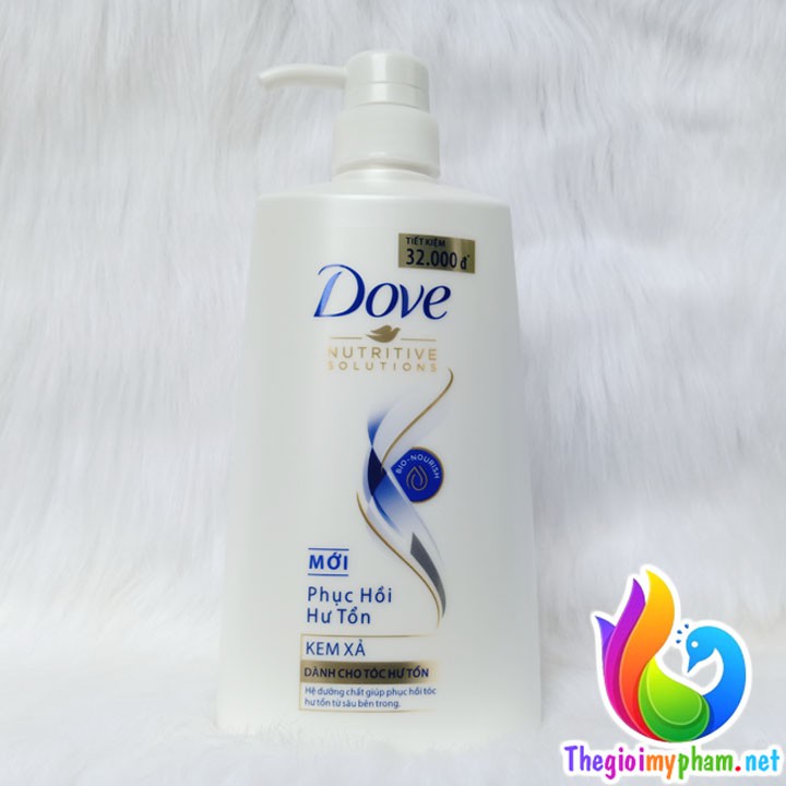 Kem Xả Tóc Phục Hồi Hư Tổn Dove 650g