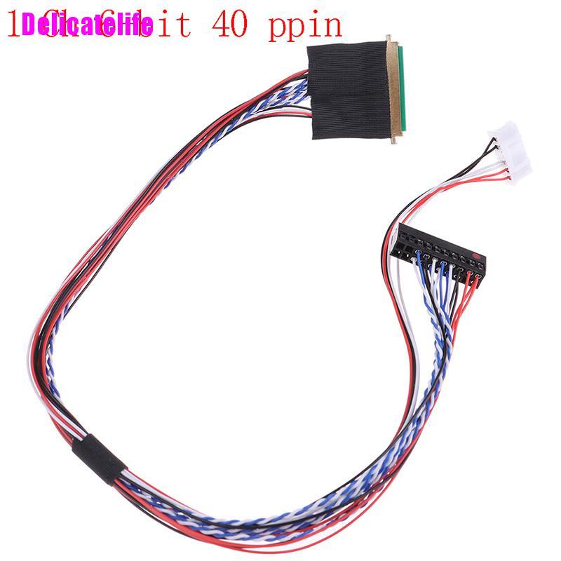 I-PEX 20453-20455 40pin 1ch 6 bit LVDS Cable spacing LCD/LED Panel Display