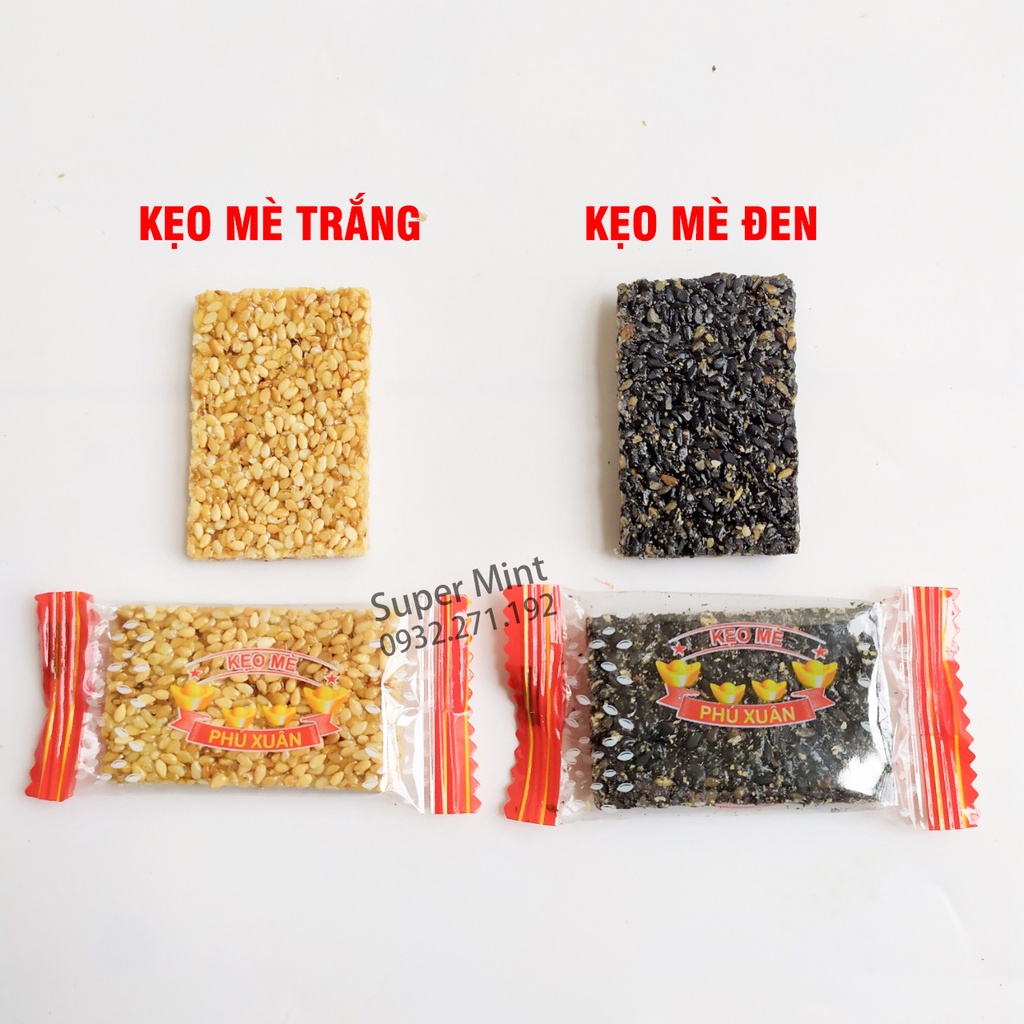 Kẹo đậu phộng - kẹo mè - kẹo gạo lứt ngon giòn Super Mint