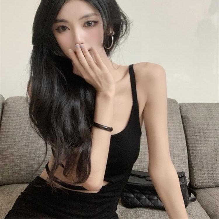 Jiashucheng Váy Yếm Ngắn Ôm Dáng Vừa Vặn Phong Cách Mới Cho Nữ Hepbu