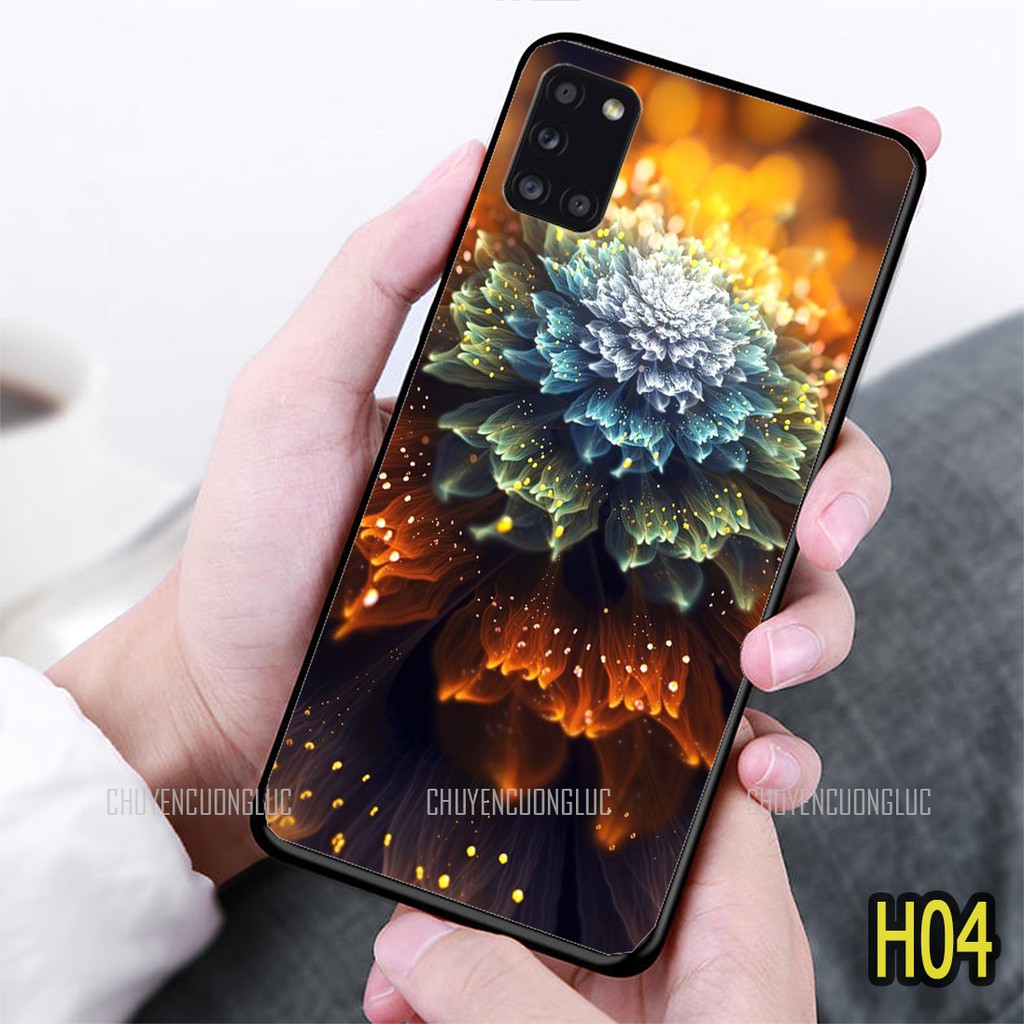 ỐP LƯNG SAMSUNG A02S - A21S - A70 - NOTE 10 LITE - A50/A50S/A30S IN HÌNH HOA LÁ