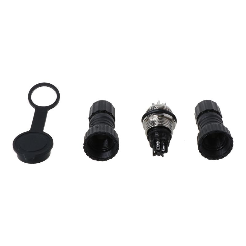 Đầu Nối Cảm Biến Hàng Không Chống Thấm Nước GX16 2 / 3 / 4 / 5 / 6 Pin Mới