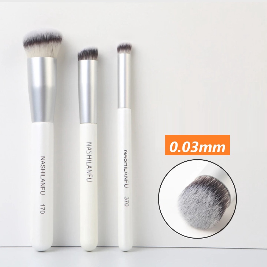 Cọ trang điểm lẻ GECOMO NASHILANFU tiện lợi xinh xắn hot trend NASH01 PHUK109 GECO09