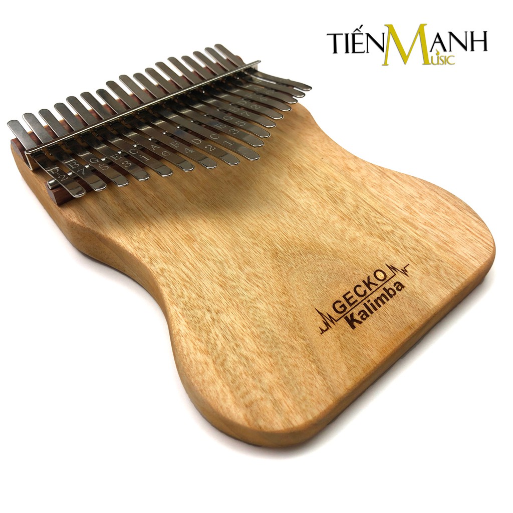 [Khắc Phím, Tone B] Đàn Kalimba Gecko 17 Phím K17CAP - Gỗ Long Não (Cam kết 100% Chính hãng nhập khẩu Tiến Mạnh Music)