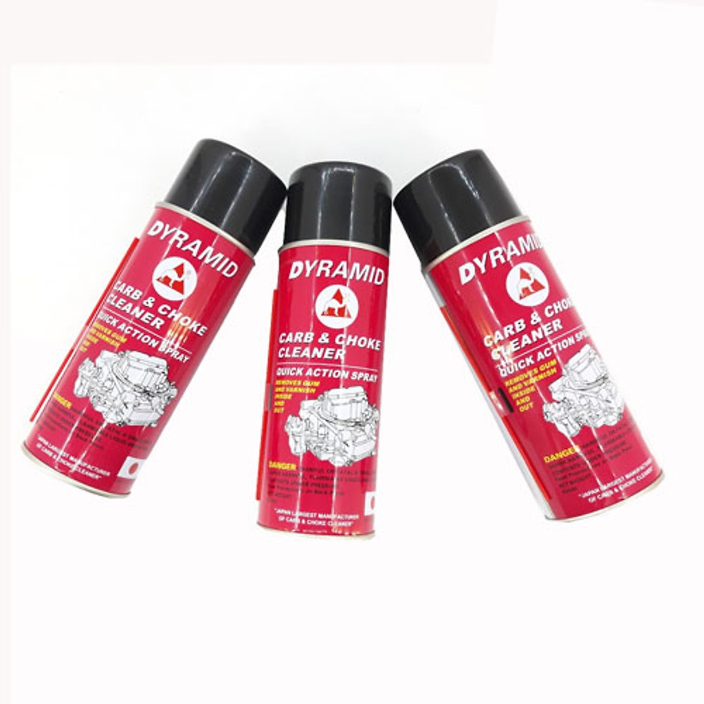 Dung Dịch Xịt Rửa Chế Hòa Khí Ô Tô, Xe Máy Lạc Đà Dyramid