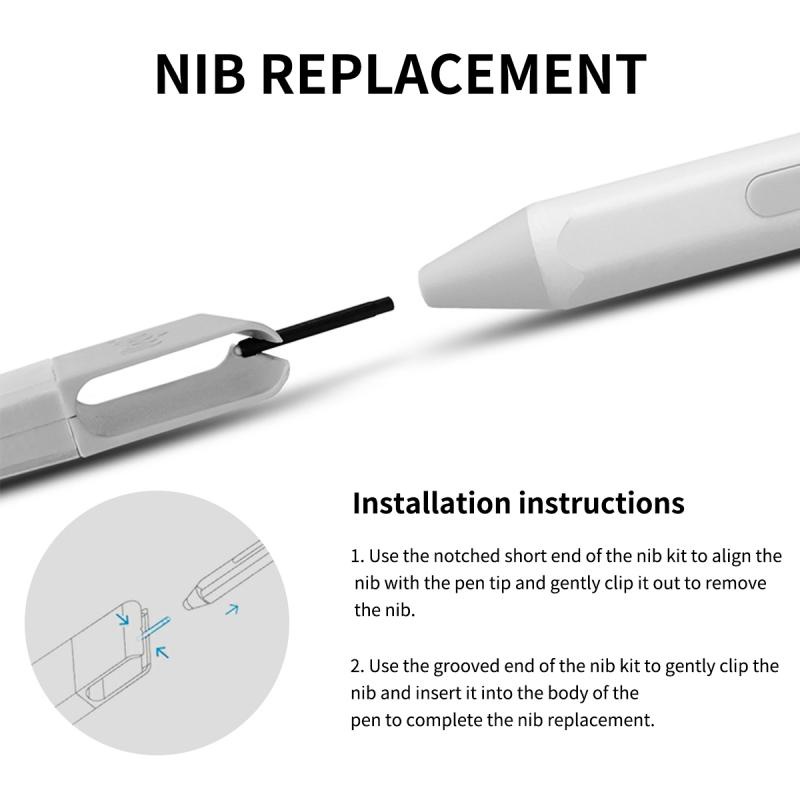 Bút Cảm Ứng Stylus 2H H HB B Thay Thế Chuyên Dụng Cho Microsoft Surface Pro 7 / 6 / 5 / 4