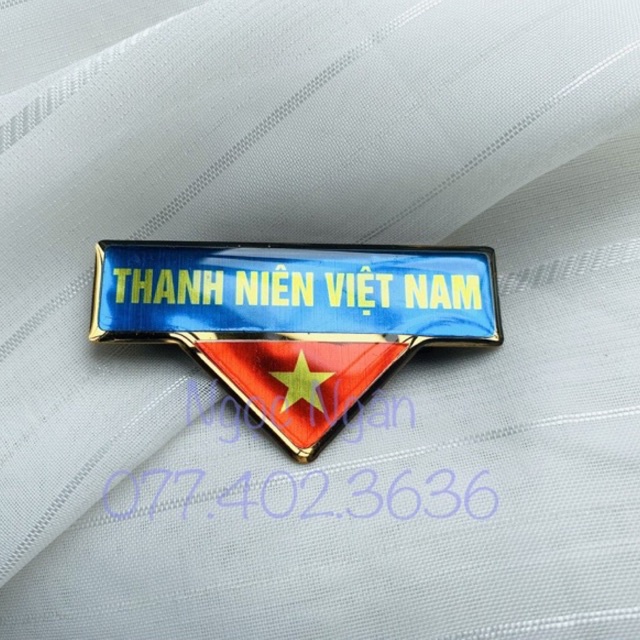 HUY HIỆU THANH NIÊN VIỆT NAM - Phủ keo cao cấp