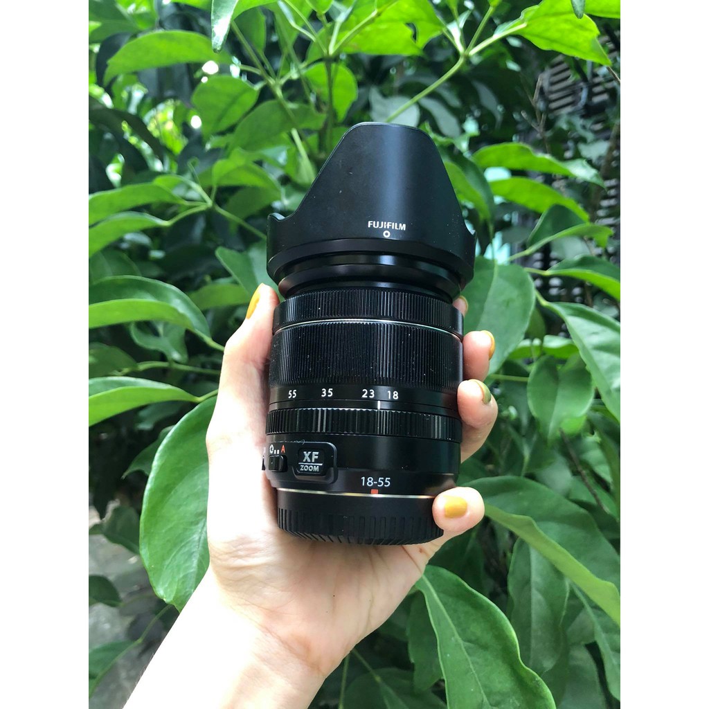 Ống Kính Fujifilm XF 18-55mm F2.8-4 R LM OIS kèm hood