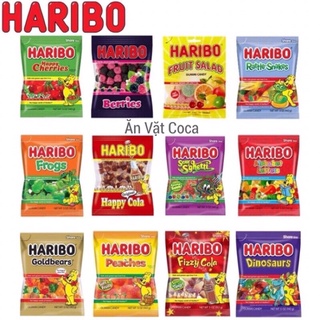 Kẹo dẻo haribo gói 80g - đủ vị