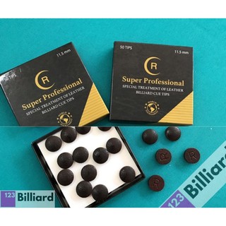 [SIÊU THỊ BIDA] Đầu cơ bida Aramith R 11.5mm 50 viên [ĐẦU CƠ CLB]