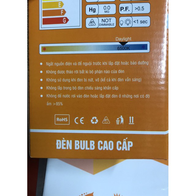 Đèn LED Bulb trụ nhôm Promax 20w Bóng đèn led Siêu Tiết kiệm điện Ánh sáng trắng bảo hành 1 năm