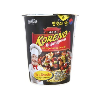 MÌ TRỘN TƯƠNG ĐEN KORENO JJAJANGMEN CỐC 68G