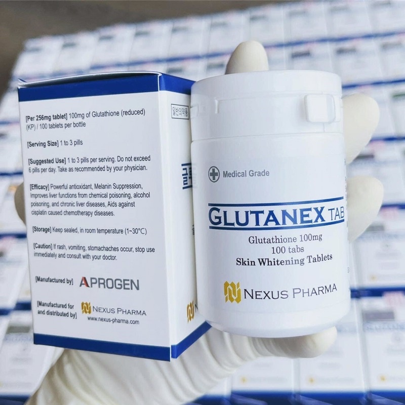 Viên uống trắng da Glutanex Tab