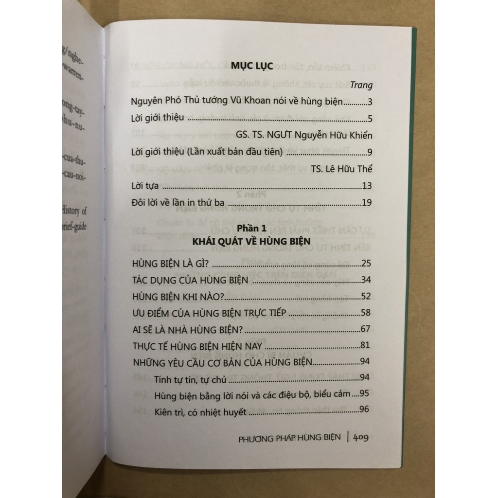 Sách Phương pháp Hùng biện