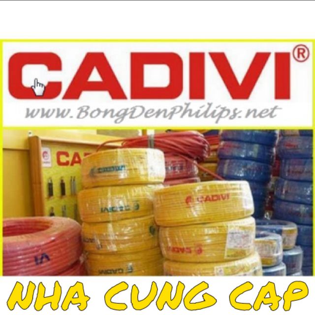 100 MÉT DÂY ĐIỆN CADIVI