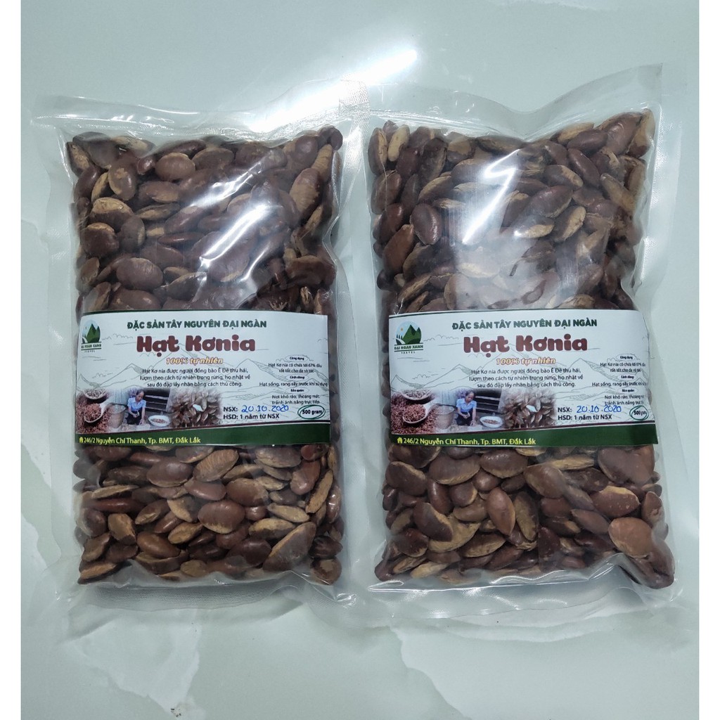 Hạt kơnia rừng sống 500gr