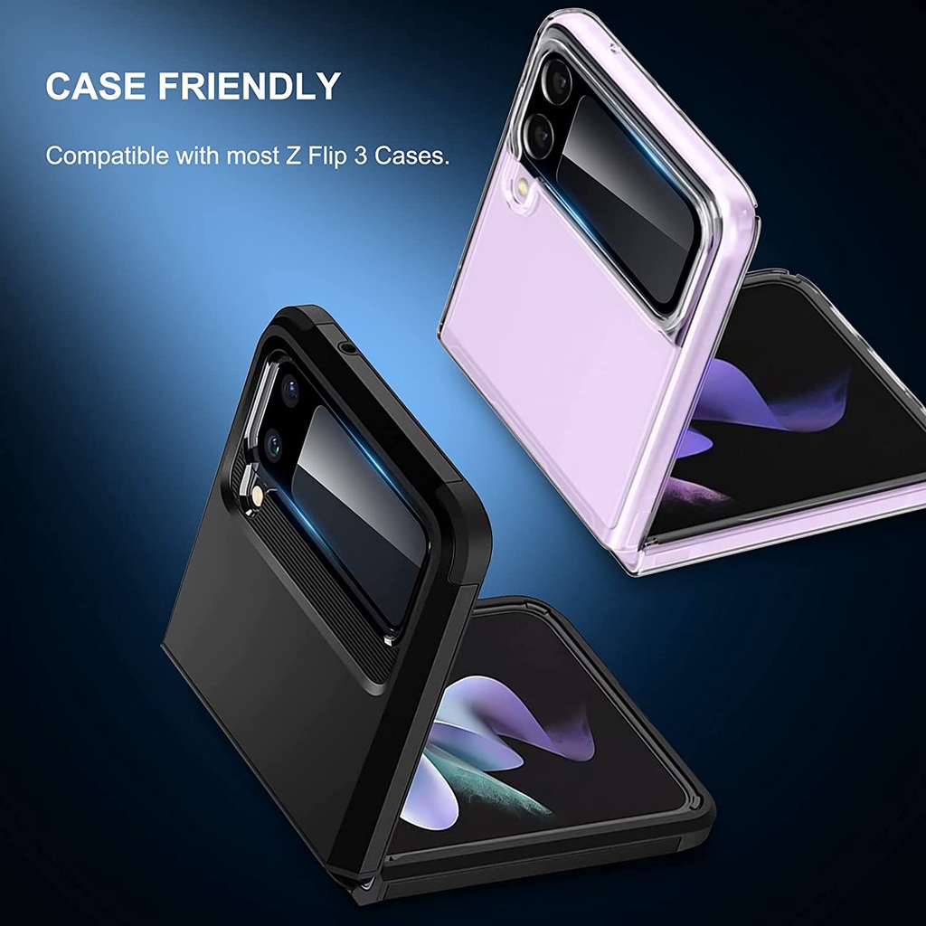 Set 2 Kính Cường Lực Bảo Vệ Camera Sau Cho Samsung Galaxy Z Flip4 Flip3 5G Z Flip 3