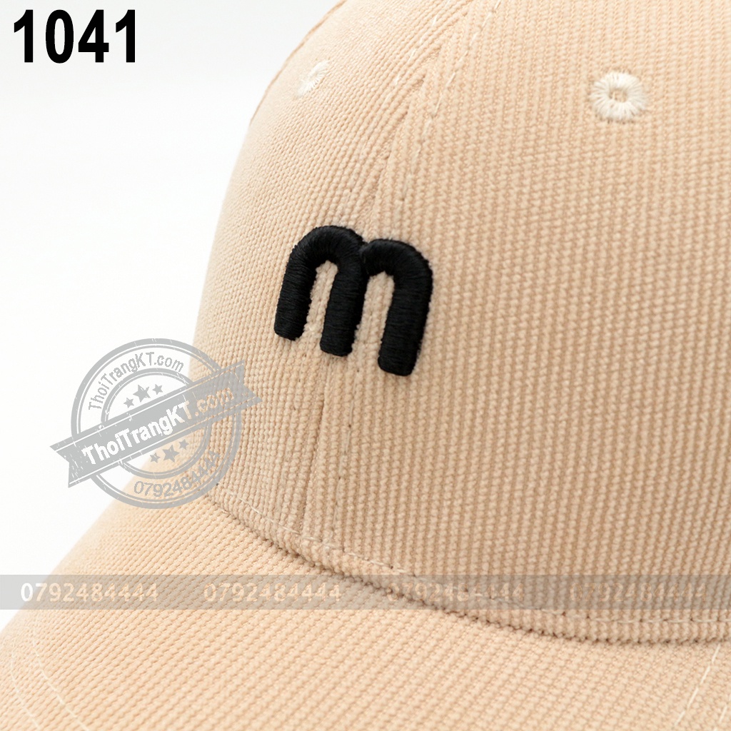 Mũ lưỡi trai ❤️ Nón kết thêu chữ phong cách Ulzzang form unisex nam nữ N01