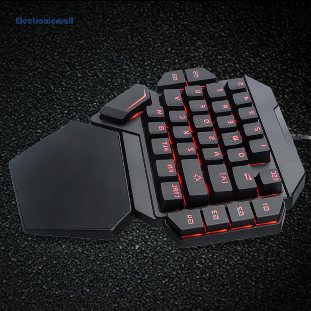 Bàn Phím Cơ Gaming K01 K50 35 Phím Có Đèn Nền Cao Cấp