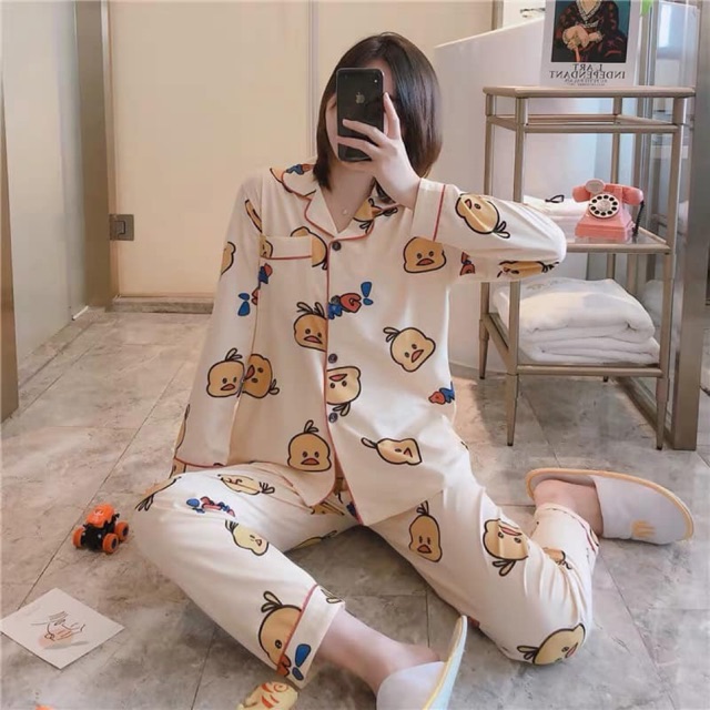 Bộ quần áo ngủ Cotton